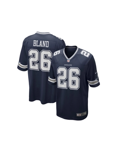 Mens Dallas Cowboys DaRon Bland Navy Game Jersey
