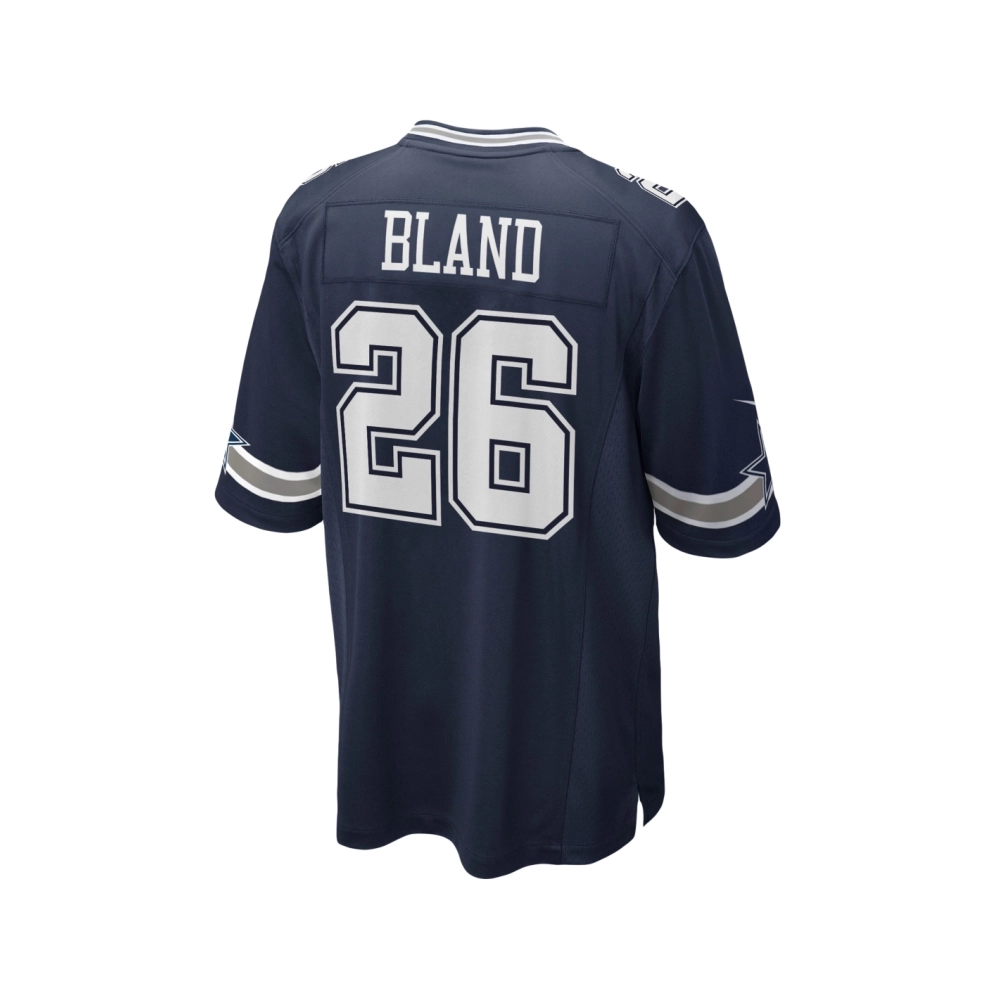 Mens Dallas Cowboys DaRon Bland Navy Game Jersey