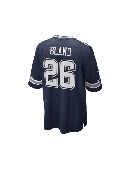 Mens Dallas Cowboys DaRon Bland Navy Game Jersey