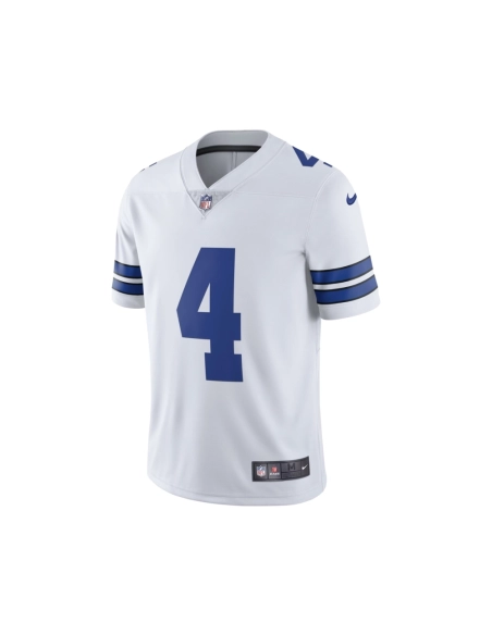 Mens Dallas Cowboys Dak Prescott White Vapor Limited Player Jersey