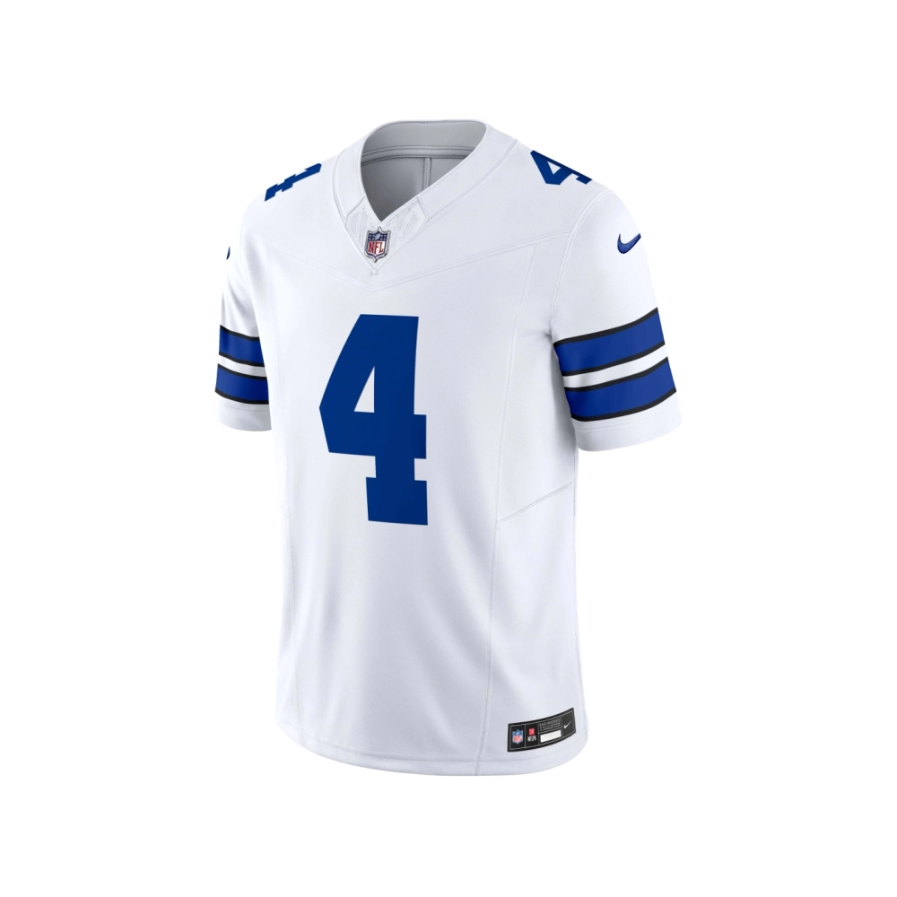Mens Dallas Cowboys Dak Prescott White Vapor F.U.S.E. Limited Jersey