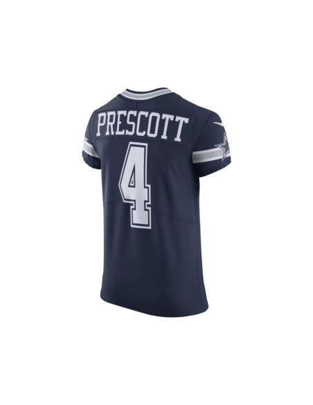 Mens Dallas Cowboys Dak Prescott Navy Vapor Elite Player Team Jersey