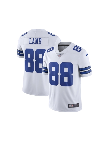 Mens Dallas Cowboys CeeDee Lamb White Vapor Limited Jersey