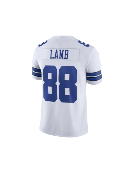 Mens Dallas Cowboys CeeDee Lamb White Vapor Limited Jersey