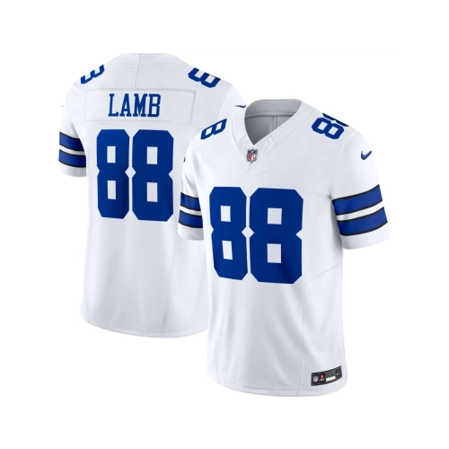 Mens Dallas Cowboys CeeDee Lamb White Vapor F.U.S.E. Limited Jersey