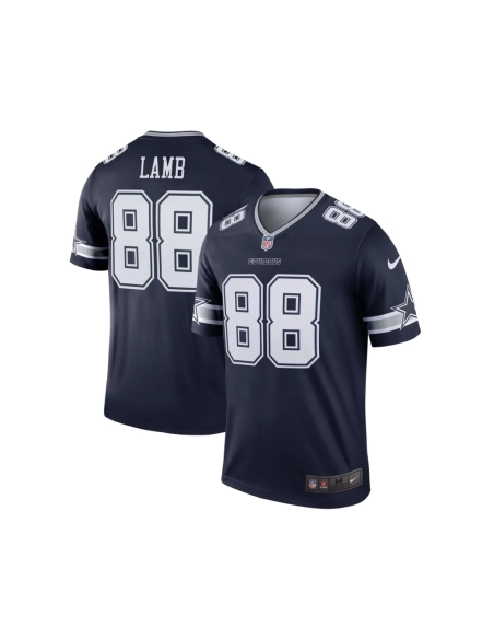 Mens Dallas Cowboys CeeDee Lamb Navy Legend Jersey