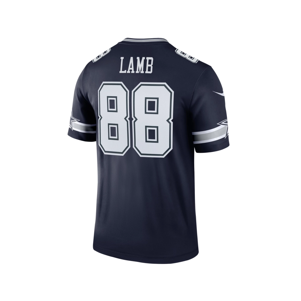 Mens Dallas Cowboys CeeDee Lamb Navy Legend Jersey