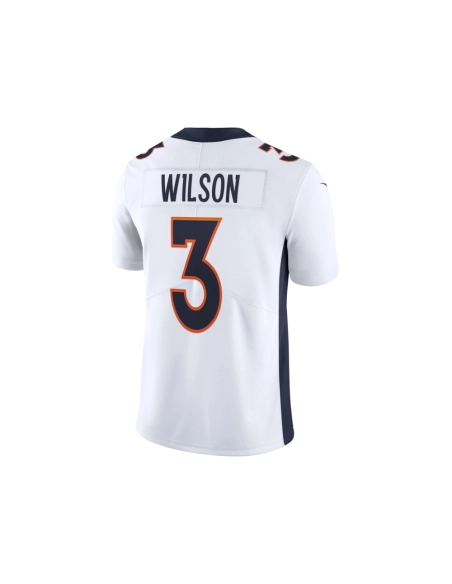 Mens Denver Broncos Russell Wilson White Team Vapor Limited Jersey