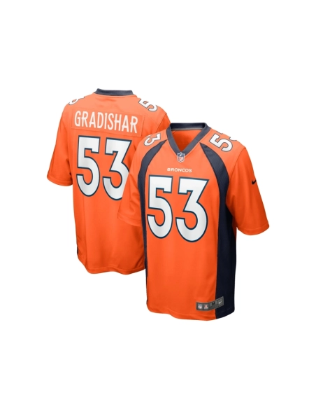 Mens Denver Broncos Randy Gradishar Orange Retired Player Game Jersey