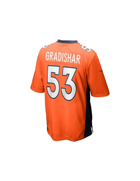 Mens Denver Broncos Randy Gradishar Orange Retired Player Game Jersey