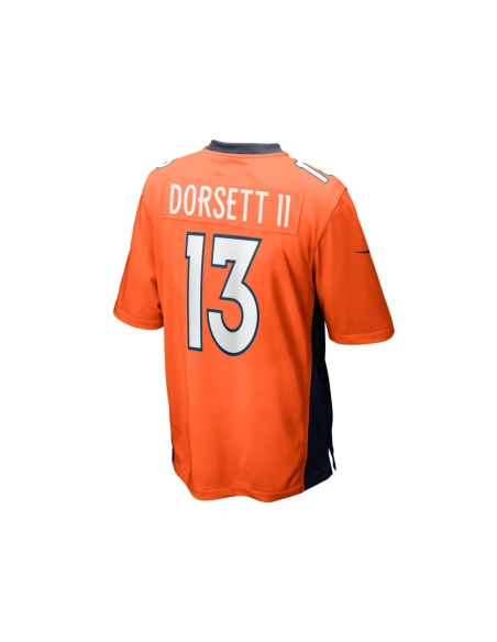 Mens Denver Broncos Phillip Dorsett II Orange Team Game Jersey