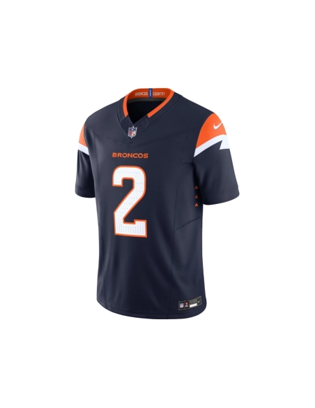 Mens Denver Broncos Patrick Surtain II Navy Mile High Collection Vapor F.U.S.E. Limited Jersey