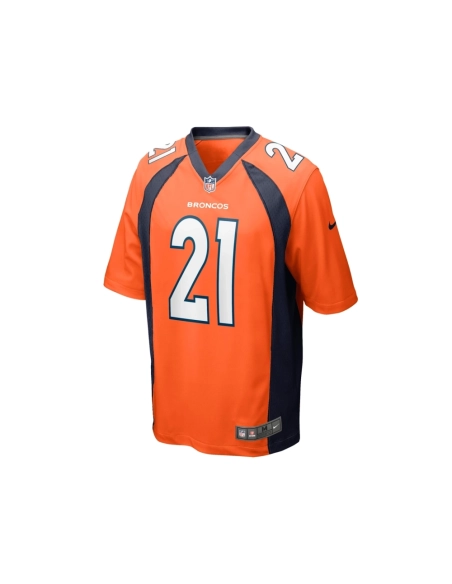Mens Denver Broncos KWaun Williams Orange Game Jersey