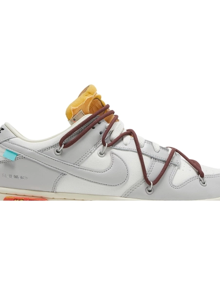 OffWhite x Dunk Low Lot 46 of 50,Dunk SB,NIKE SHOES Reps