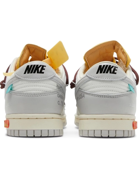 OffWhite x Dunk Low Lot 46 of 50,Dunk SB,NIKE SHOES Reps