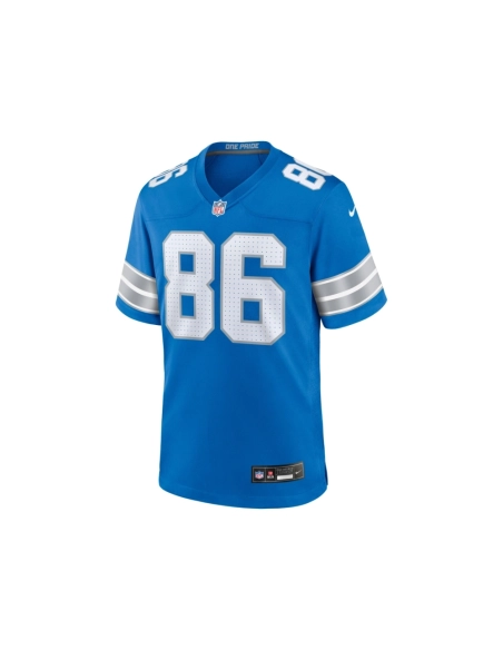 Mens Detroit Lions Sean McKeon Blue Game Jersey