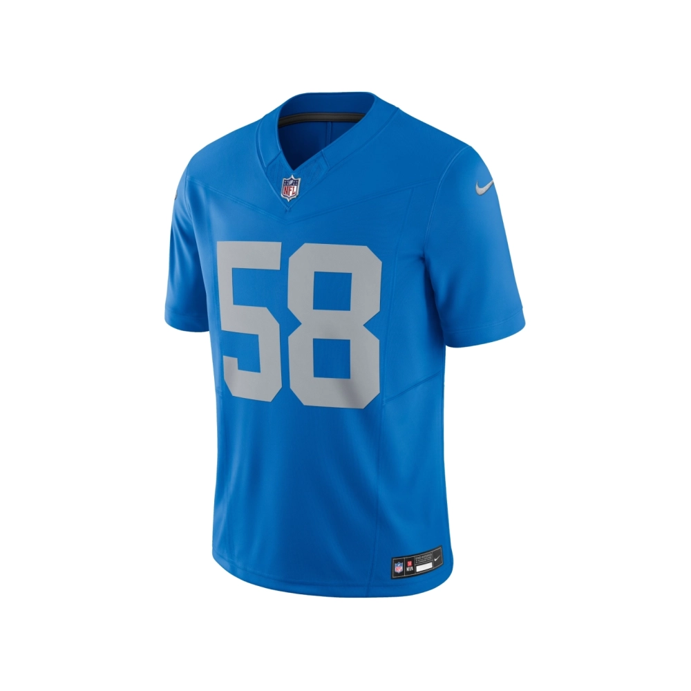 Mens Detroit Lions Penei Sewell Blue Vapor F.U.S.E. Alternate Limited Jersey