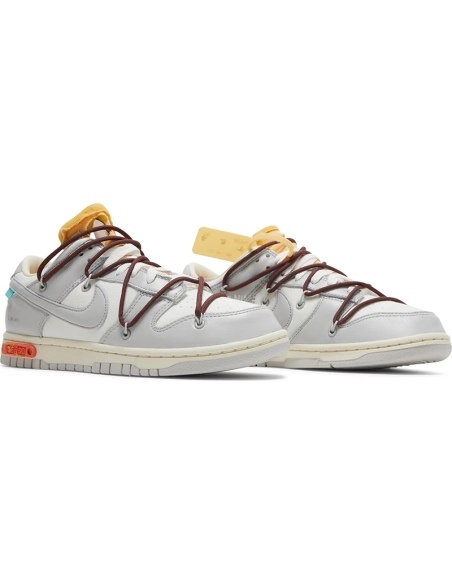 OffWhite x Dunk Low Lot 46 of 50,Dunk SB,NIKE SHOES Reps