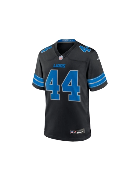 Mens Detroit Lions Malcolm Rodriguez Black 2nd Alternate Game Jersey
