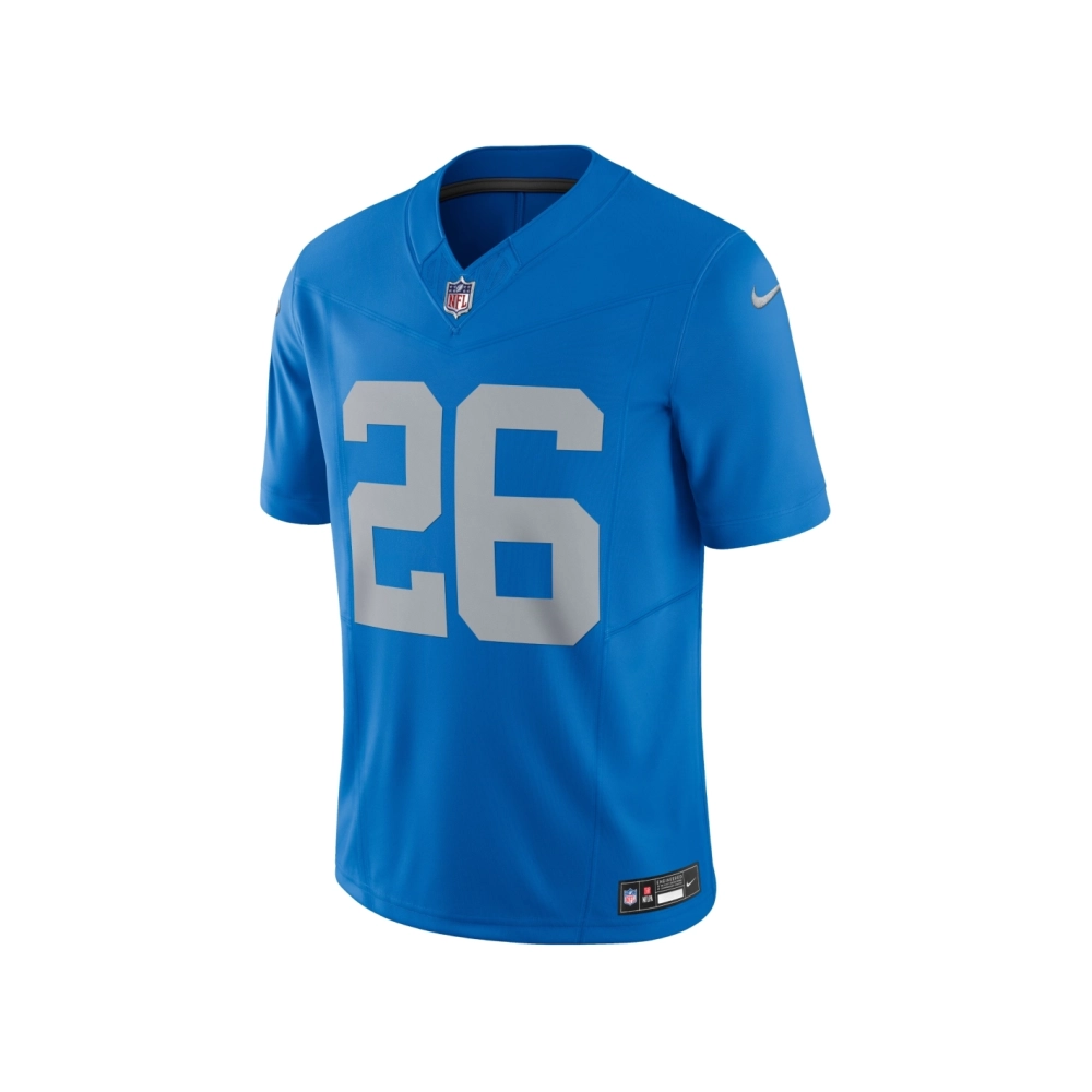 Mens Detroit Lions Jahmyr Gibbs Blue Vapor F.U.S.E. Alternate Limited Jersey