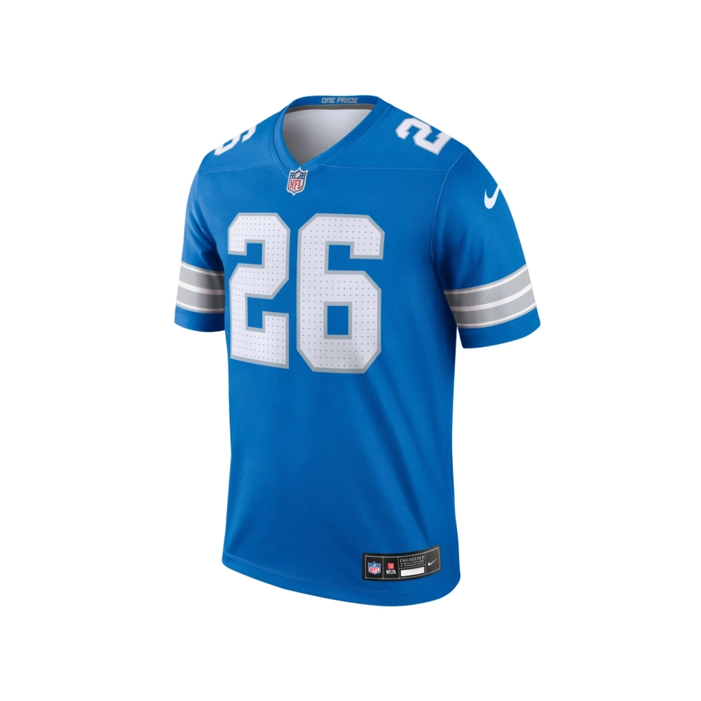 Mens Detroit Lions Jahmyr Gibbs Blue Legend Jersey