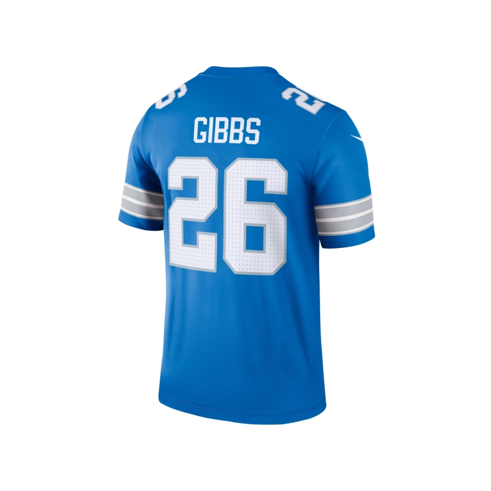Mens Detroit Lions Jahmyr Gibbs Blue Legend Jersey