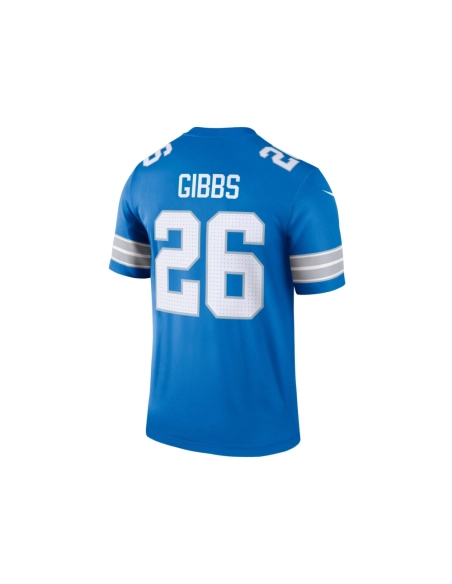Mens Detroit Lions Jahmyr Gibbs Blue Legend Jersey