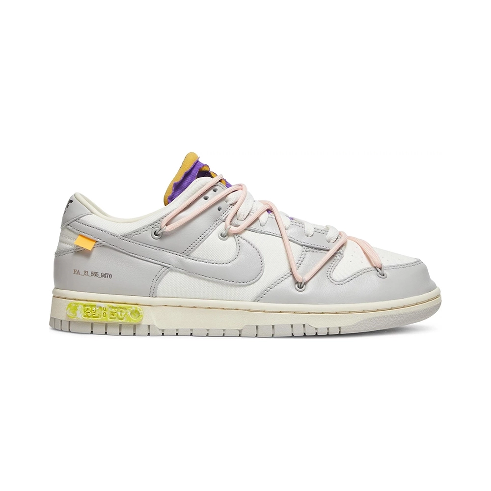 OffWhite x Dunk Low Lot 24 of 50,Dunk SB,NIKE SHOES Reps