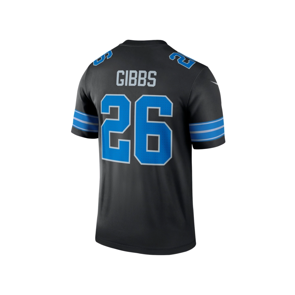 Mens Detroit Lions Jahmyr Gibbs Black Legend Jersey