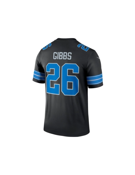 Mens Detroit Lions Jahmyr Gibbs Black Legend Jersey