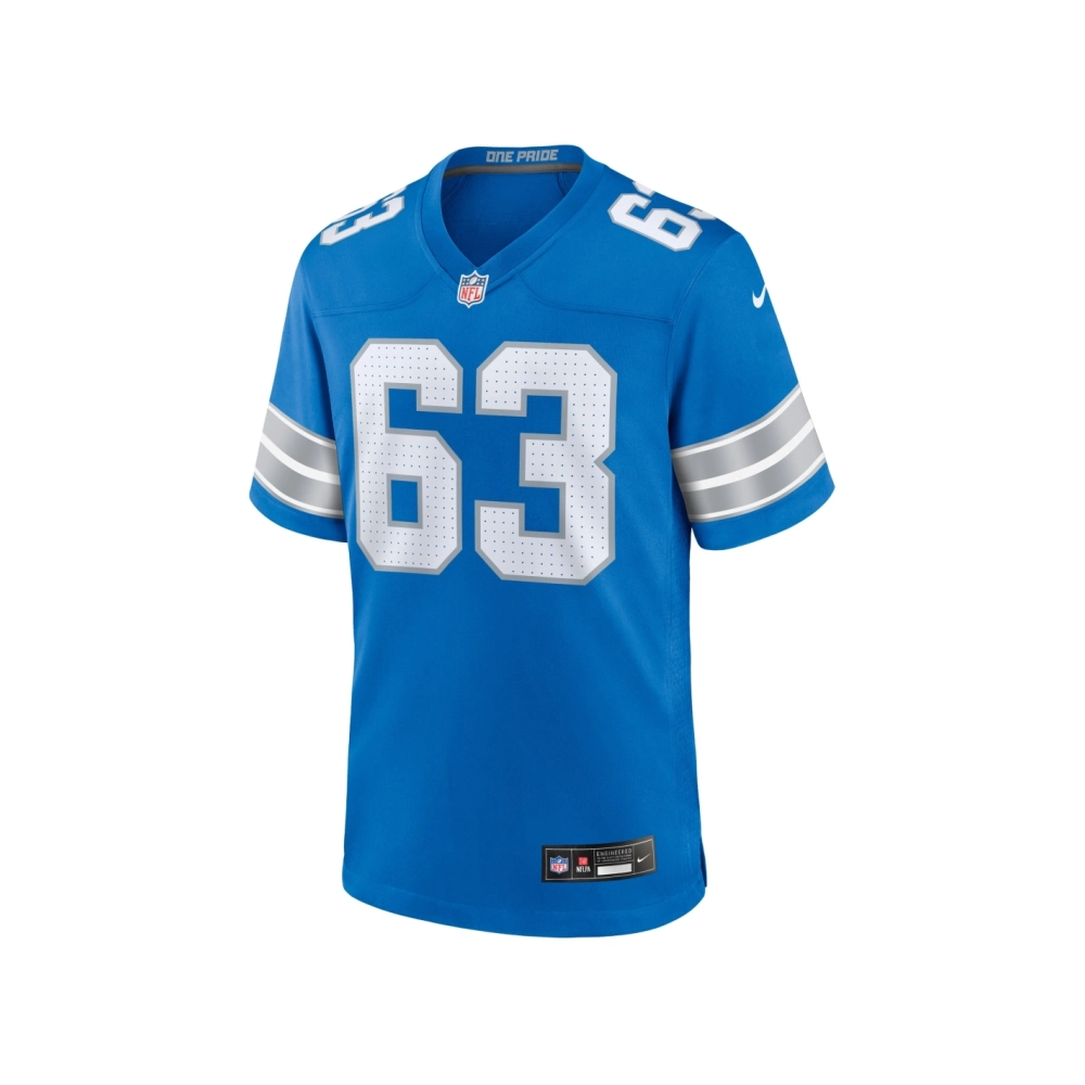 Mens Detroit Lions Duke Clemens Blue Game Jersey