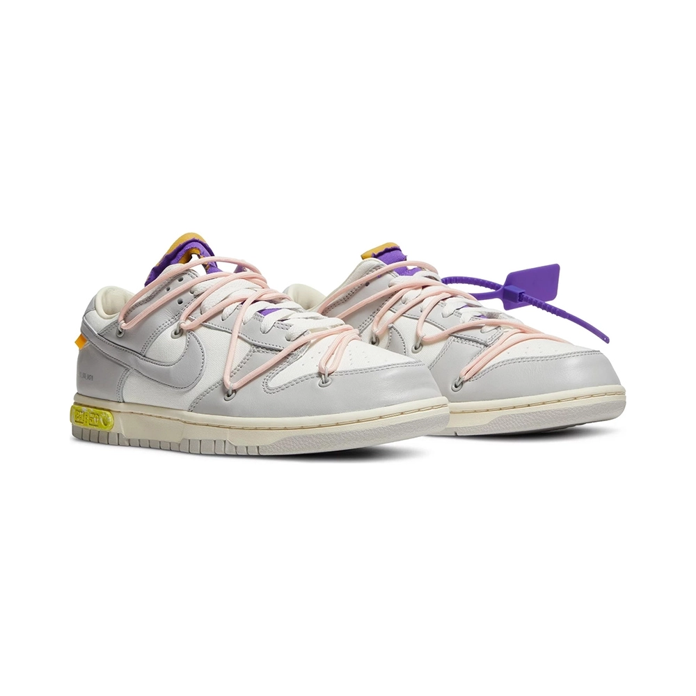 OffWhite x Dunk Low Lot 24 of 50,Dunk SB,NIKE SHOES Reps