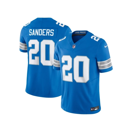 Mens Detroit Lions Barry Sanders Blue Vapor F.U.S.E. Limited Jersey