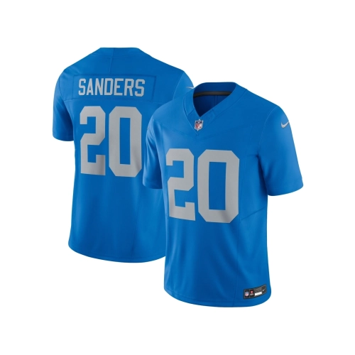 Mens Detroit Lions Barry Sanders Blue Vapor F.U.S.E. Alternate Limited Jersey