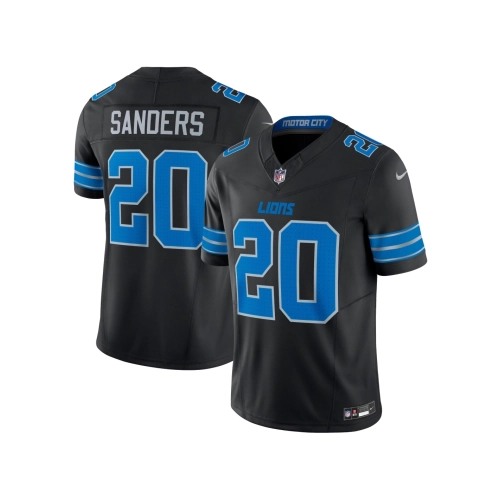 Mens Detroit Lions Barry Sanders Black 2nd Alternate Vapor F.U.S.E. Limited Jersey