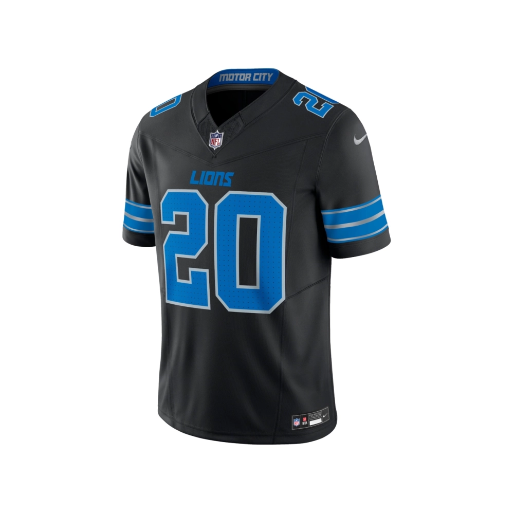 Mens Detroit Lions Barry Sanders Black 2nd Alternate Vapor F.U.S.E. Limited Jersey