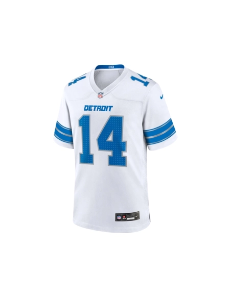Mens Detroit Lions Amon-Ra St. Brown White Game Jersey