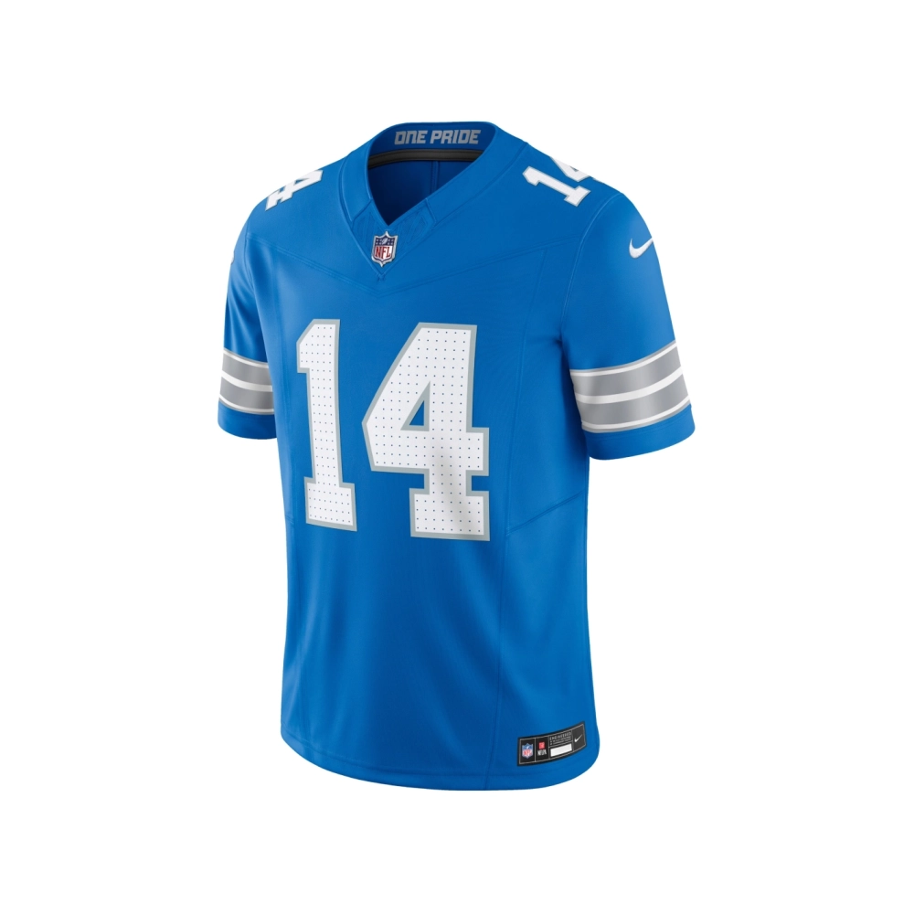 Mens Detroit Lions Amon-Ra St. Brown Blue Vapor F.U.S.E. Limited Jersey