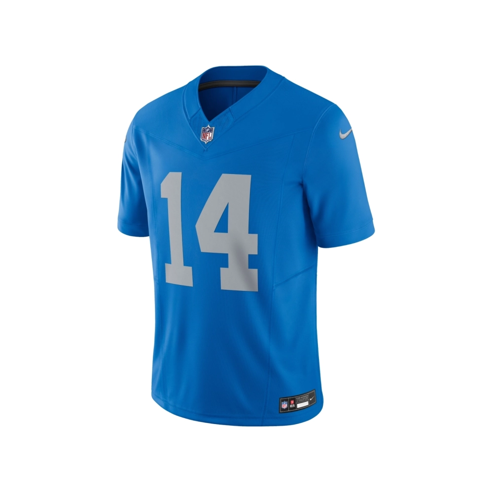 Mens Detroit Lions Amon-Ra St. Brown Blue Vapor F.U.S.E. Alternate Limited Jersey