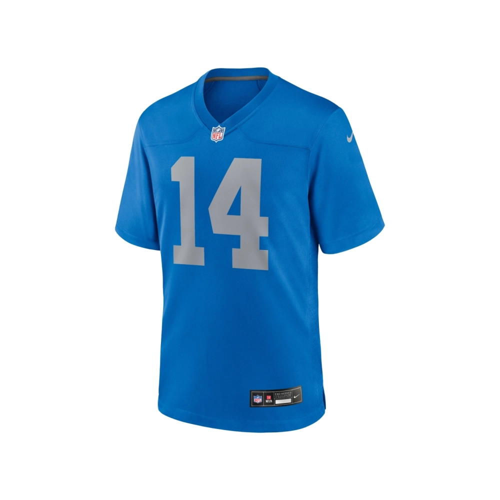 Mens Detroit Lions Amon-Ra St. Brown Blue Alternate Game Jersey