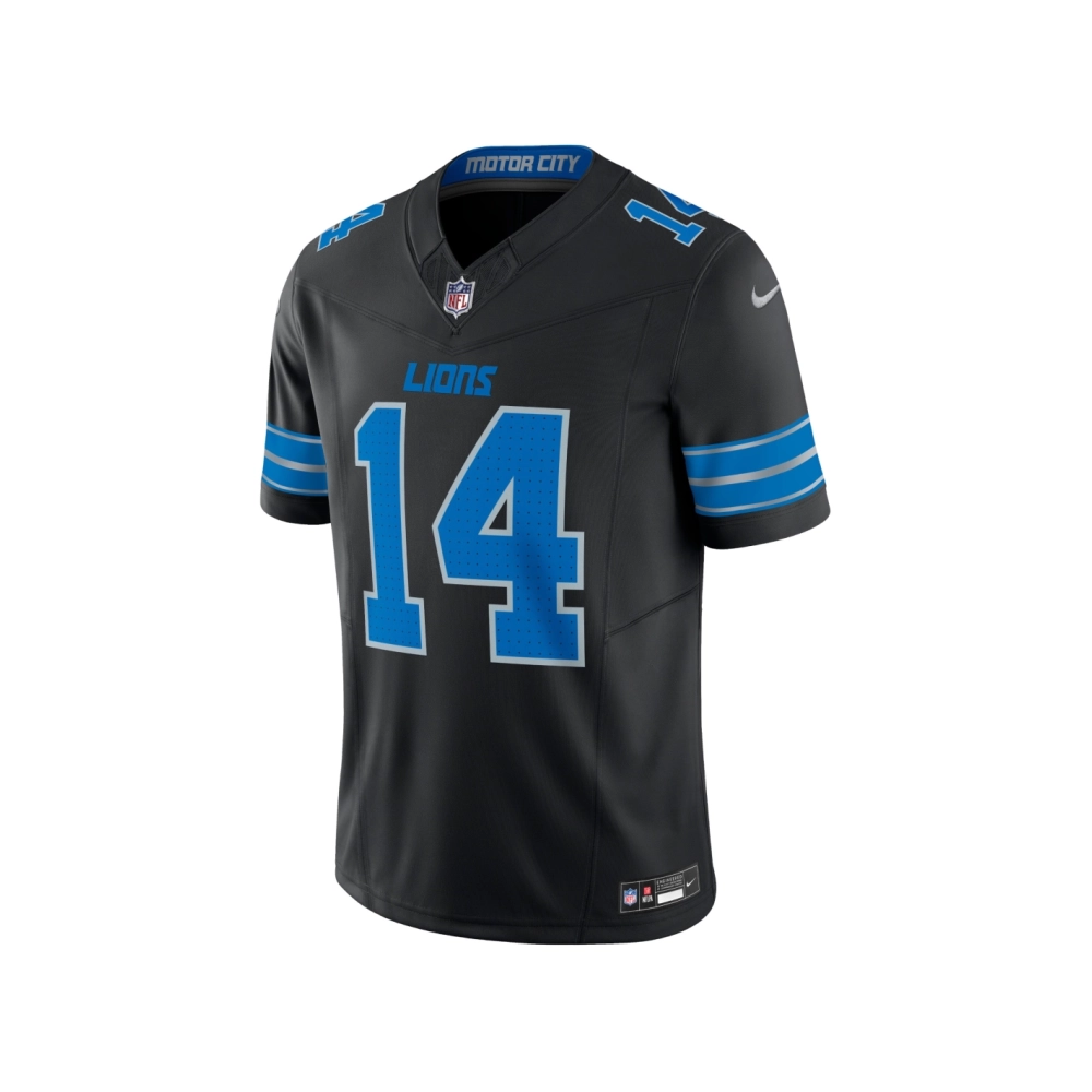Mens Detroit Lions Amon-Ra St. Brown Black 2nd Alternate Vapor F.U.S.E. Limited Jersey