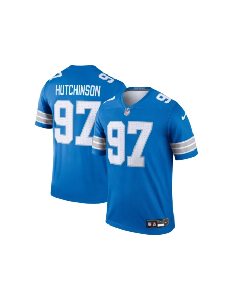 Mens Detroit Lions Aidan Hutchinson Blue Legend Jersey