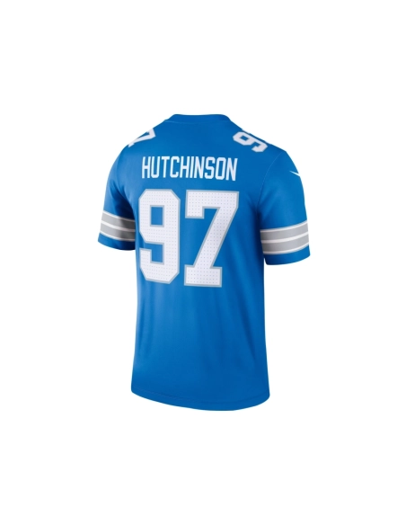 Mens Detroit Lions Aidan Hutchinson Blue Legend Jersey