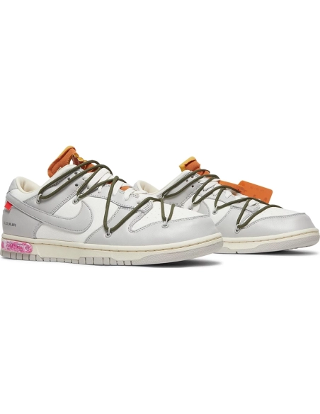 OffWhite x Dunk Low Lot 22 of 50,Dunk SB,NIKE SHOES Reps