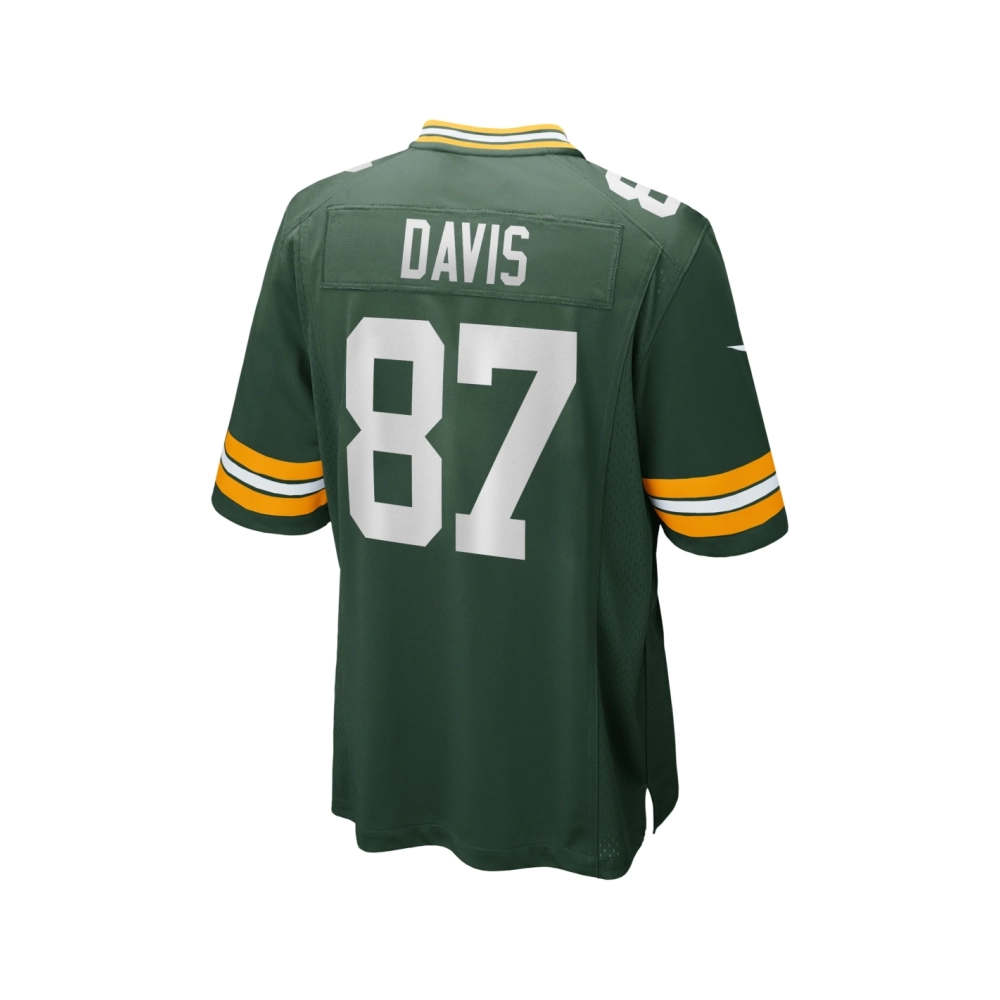 Mens Green Bay Packers Willie Davis Green Game Retired Player Jersey