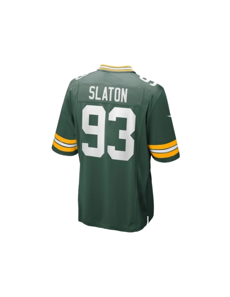 Mens Green Bay Packers T.J. Slaton Green Game Jersey