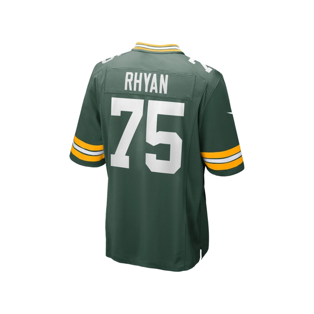 Mens Green Bay Packers Sean Rhyan Green Game Player Jersey