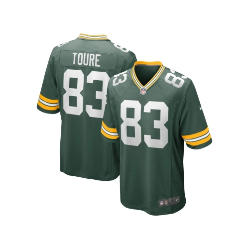 Mens Green Bay Packers Samori Toure Green Game Player Jersey