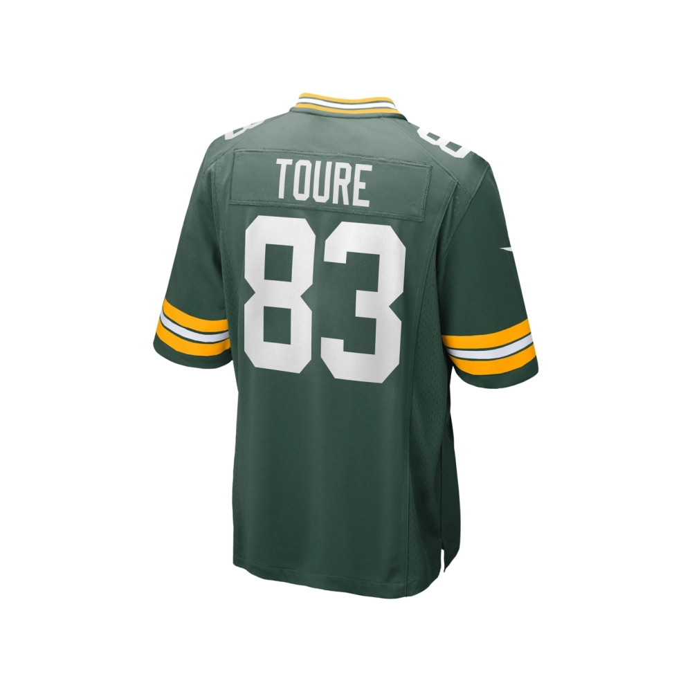 Mens Green Bay Packers Samori Toure Green Game Player Jersey