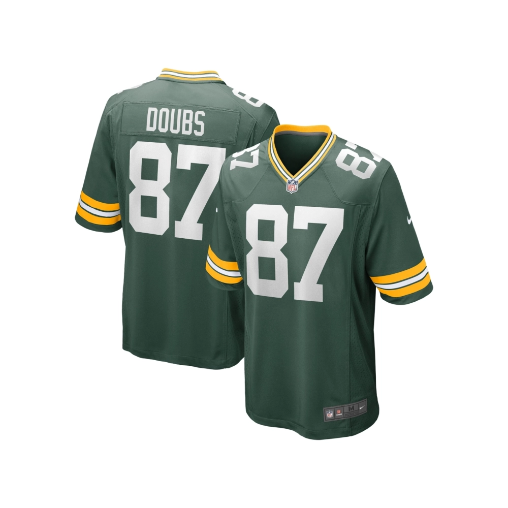 Mens Green Bay Packers Romeo Doubs Green Game Player Jersey